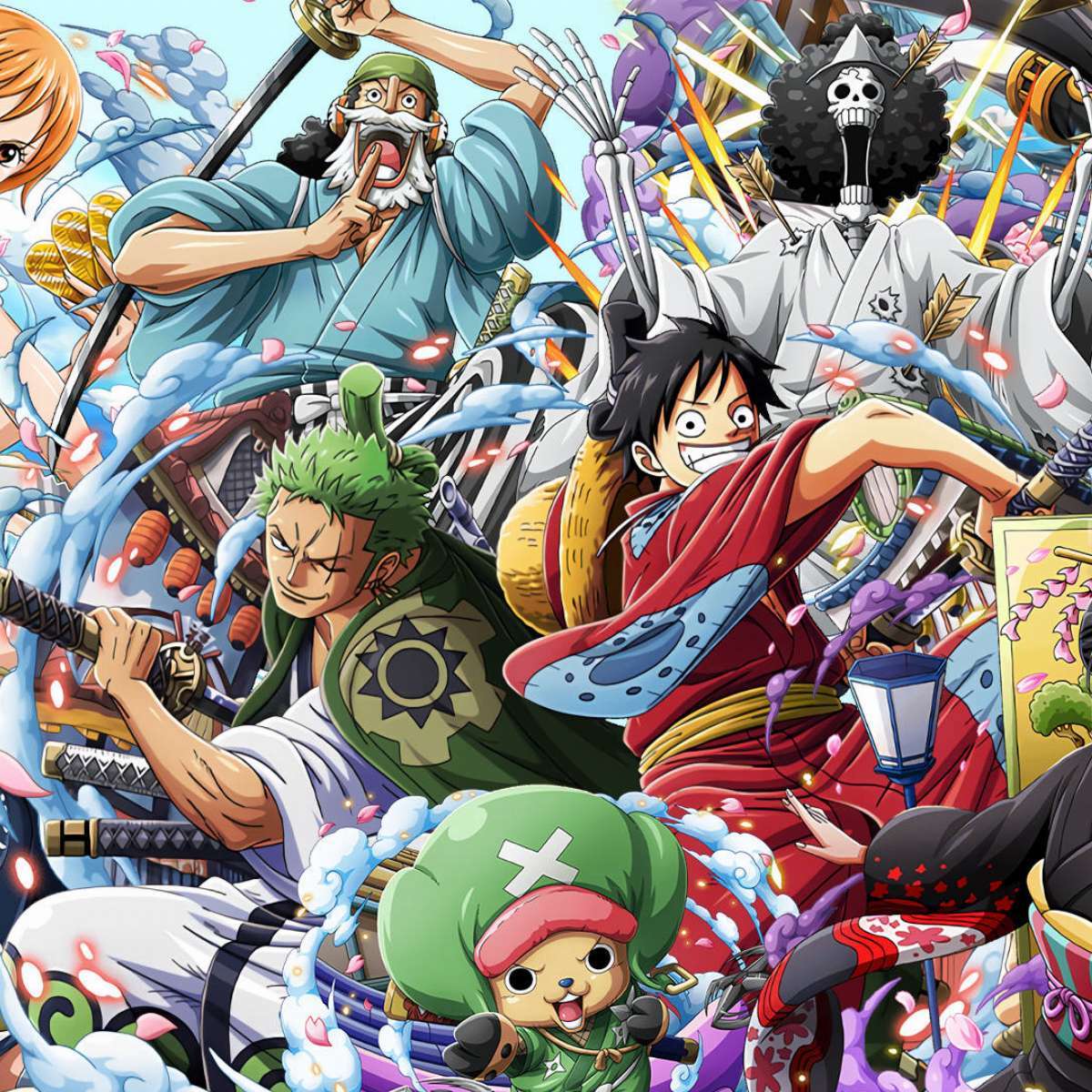 One Piece Porte-Clés PVC Double Face Logo Equipage Chapeau de Paille Tête  Mort