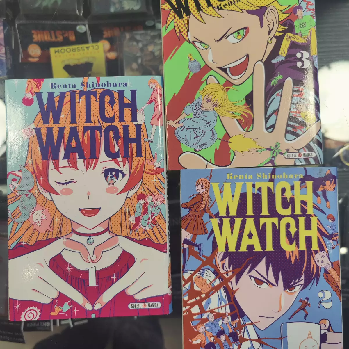 Lot witch watch 1-3 comme neuf