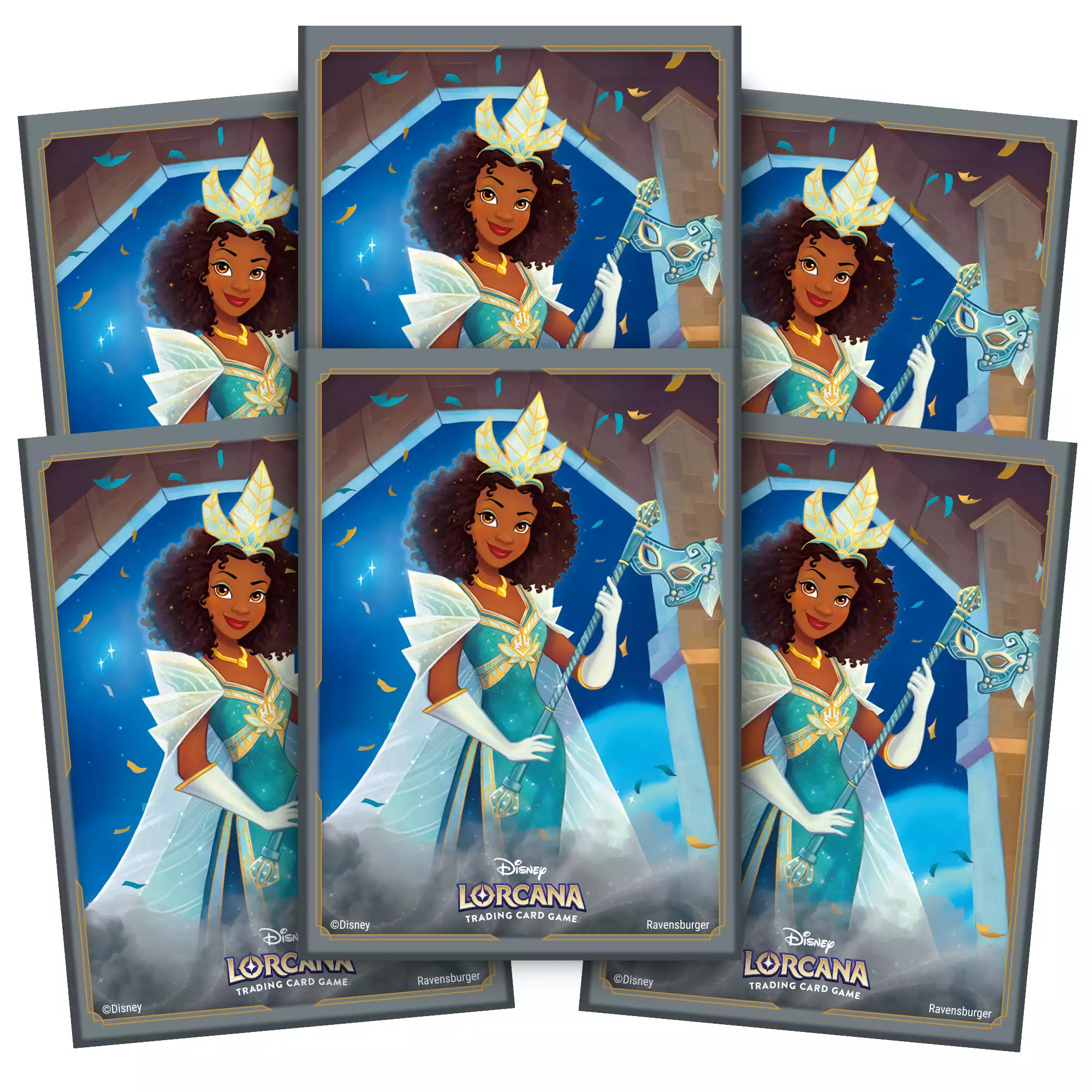 Sleeves Tiana - Protèges cartes Disney Lorcana