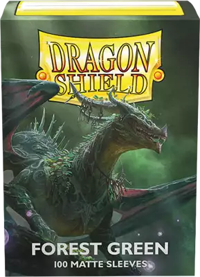 Protèges cartes Dragon Shield -FOREST GREEN