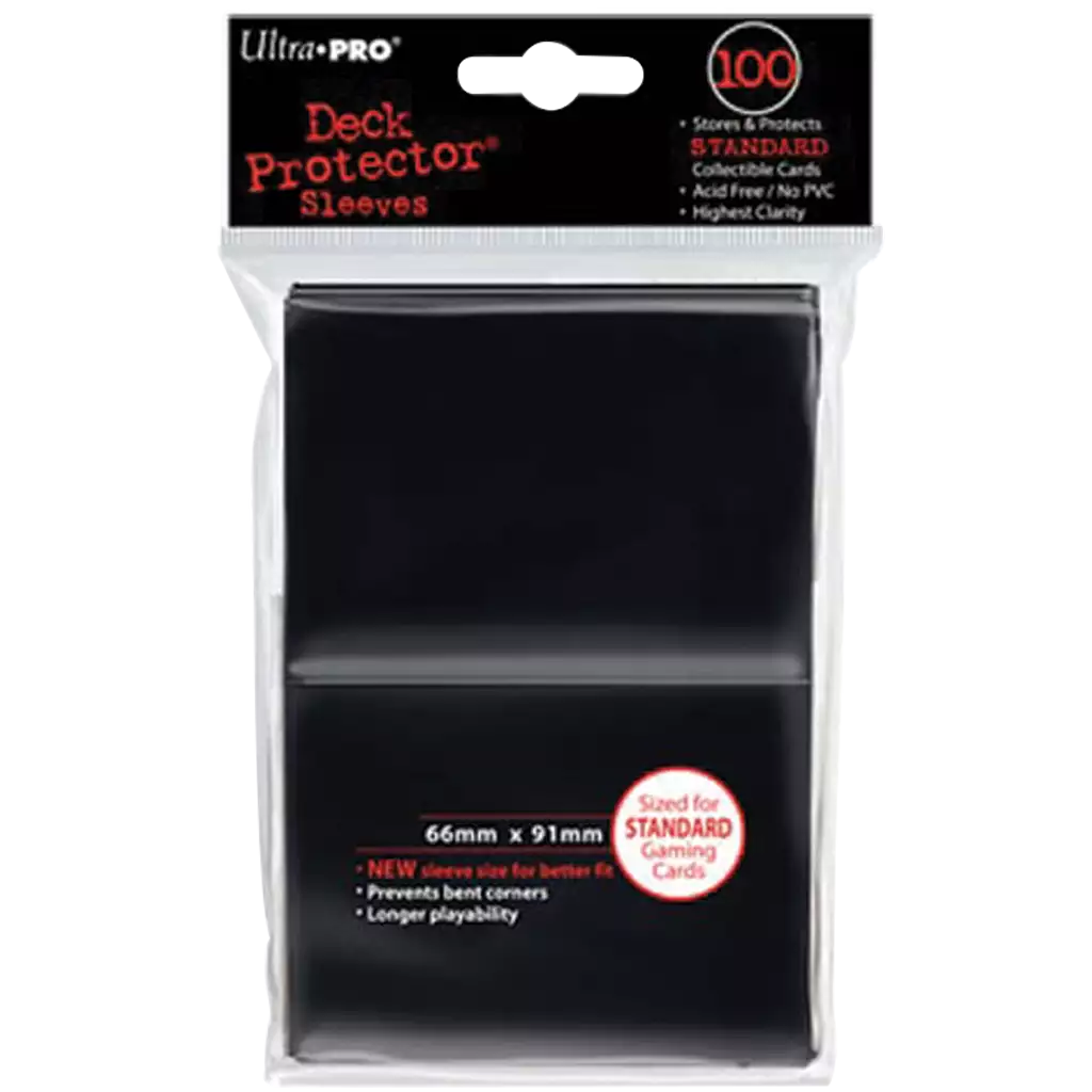 Sleeve - Ultra PRO - Protèges Cartes - Format Standard - NOIR - par 100 copie