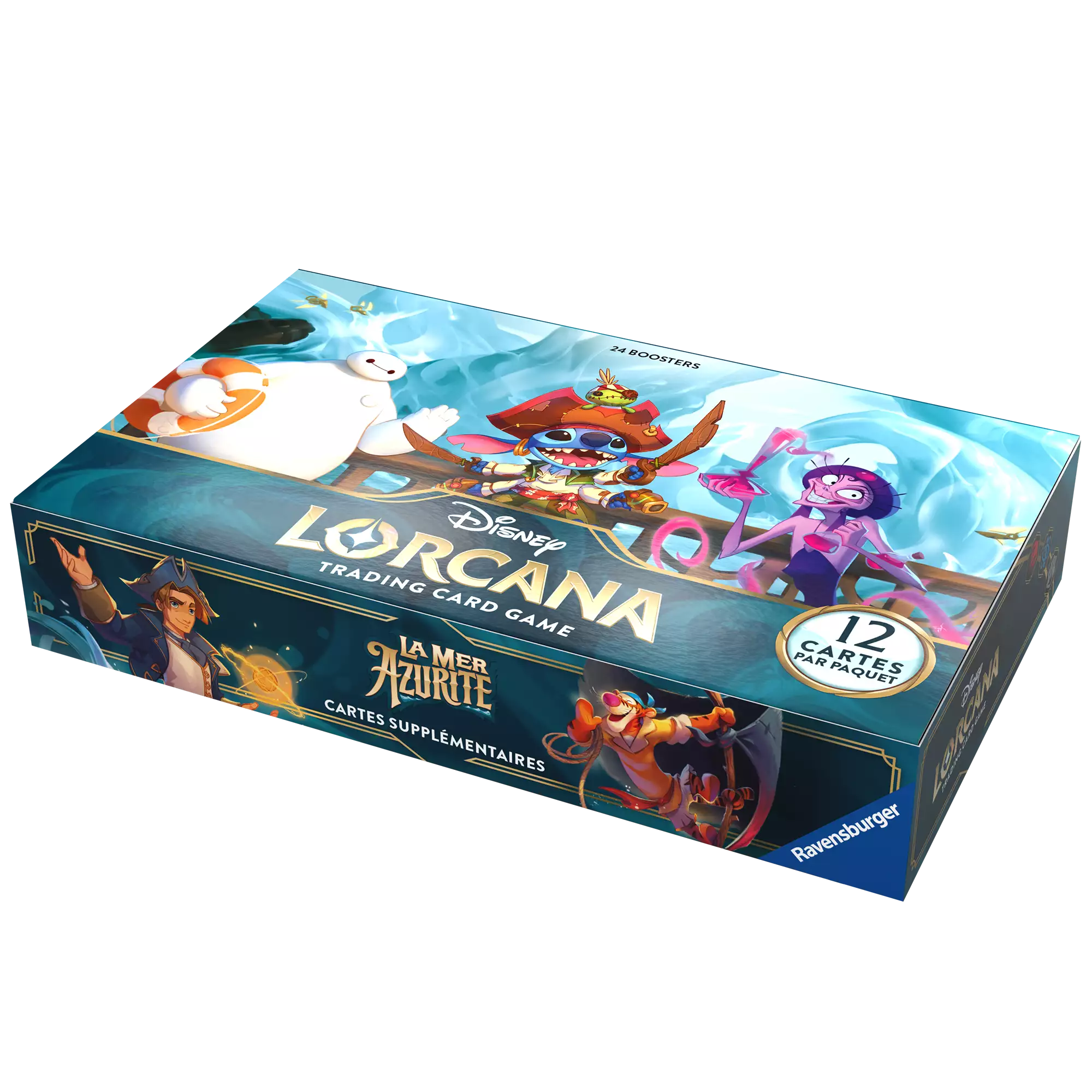 Display Disney Lorcana Set 6: La mer azurite (24 boosters)