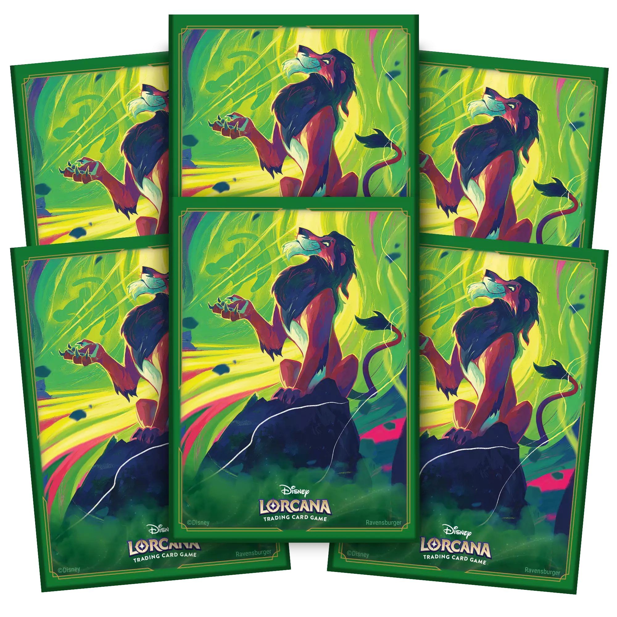 Sleeves Scar - Protèges cartes Disney Lorcana